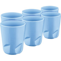 Mehrweg Mundspülbecher - 6 darabos csomag, hellblau - 31400003 Mehrweg Mundspülbecher - 6 darabos csomag, hellblau - 31400003