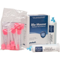 Blu-Mousse® - csomag 2 x 10 ml duplakartus Super-gyors, 10 keverőkanül rózsaszín - 1912120