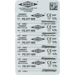 Diamant FG 277, gyémántcsiszoló, ISO 025, 5 darab Diamant FG 277, gyémántcsiszoló, ISO 025, 5 darab