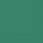 Zelltuchservietten - Karton 4 x 250 db zöld, 40 x 40 cm, 3-lagig - 213509