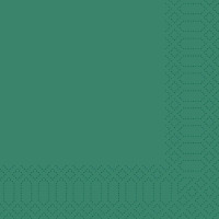 Zelltuchservietten - Karton 4 x 250 db zöld, 40 x 40 cm, 3-lagig - 213509