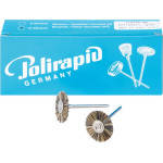 Miniaturbürste, polírozó korong/kefe, sörte extrakemény, Ø 23 mm, 12 darab