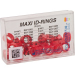ID Ringe - 25 darabos csomag, Maxi piros - 5364 ID Ringe - 25 darabos csomag, Maxi piros - 5364