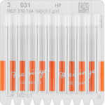 Stahlbohrer 3, acél-fúró, ISO 031, HP, 10 darab