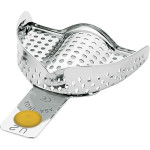 Lenyomatkanál - 1 db, felső, XS, perforált, sárga - 2801-U2