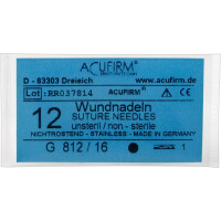 Wundnadeln - Packung 12 Stück 812G/16