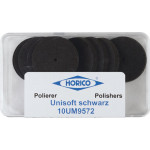 UNISOFT, 10 darabos csomag, fekete, Scheibe unmontiert