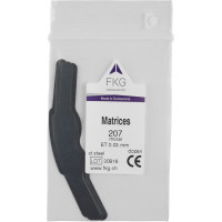FKG Matrizen - 12 darabos csomag, 207, ET 0,03 mm, Molar - 04.207.00.013.AC FKG Matrizen - 12 darabos csomag, 207, ET 0,03 mm, Molar - 04.207.00.013.AC