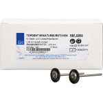 TOPDENT MINIATURBürstchen - Pack 12 egység HP, Chungking sörték fekete kemény, Ø 16 mm-es