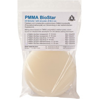 PMMA BioStar, 1 darab, Ø 98,5 mm, H 18 mm, elfenbein