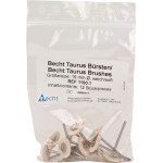 Taurus Bürste Radform Packung 12 darab, Ziegenhaar, weich Ø 19 mm