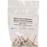 Taurus Bürste Radform Packung 12 darab, Ziegenhaar, weich Ø 19 mm
