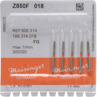Diamanten Z0850, gyémántcsiszoló, piros, ISO 018, FG, 5 darab