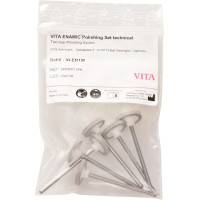 VITA ENAMIC® Polishing szett, Packung 6 Hochglanzpolierer grau, Rad, VI-ER15f
