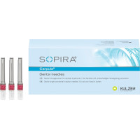 SOPIRA® Carpule® Kanülen - Refill csomag 100 db 27G, 38 mm, langer Anschliff, dunkelrot, Typ Injektion Nervenblockade - 6605