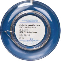 CoCr Schfehérdraht Rolle 2 m Draht, Ø 0,5 mm