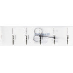 Nagelhautschere - 1 db, HF400R, 90 mm, extrafein, gebogen - HF400R Nagelhautschere - 1 db, HF400R, 90 mm, extrafein, gebogen - HF400R