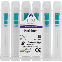 Hedström reszelő, Standard SMG, 25 mm ISO 030, 6 darab