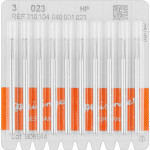 Stahlbohrer 3, acél-fúró, ISO 023, HP, 10 darab
