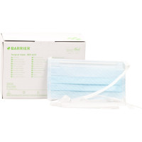 BARRIER® OP-Maske Special - 60 darabos csomag, kék, Bindebänder, antifog, hypoallergen, Cellulose - 4231(10)