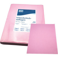 Schwebetischauflagen - 250 darabos csomag, 28 x 36 cm, rózsaszín - 106040