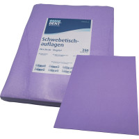 Schwebetischauflagen - 250 darabos csomag, 28 x 36 cm, lila - 106041