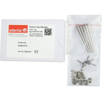 Schraubmandrell 305 Packung 6 darab, ISO 080, HP, inkl. verstärker Flansche