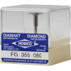 Zirkon-Diamantscheibe 355 darab, piros, ISO 080, FG