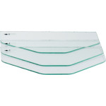 Glasscheiben - Packung 3 Stück unbeschichtet, f. Basic classic - 900036327