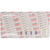 READYSTEEL C+ Files, gyökércsatorna reszelő, kézi, Sortiment, 18 mm ISO 008-015, 6 darab