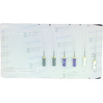 READYSTEEL C+ Files, gyökércsatorna reszelő, kézi, Sortiment, 25 mm ISO 008-015, 6 darab