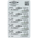 Diamant FG 234, gyémántcsiszoló, zöld, ISO 014, 5 darab Diamant FG 234, gyémántcsiszoló, zöld, ISO 014, 5 darab