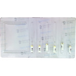 READYSTEEL K-Flexofiles, kézi, 31 mm ISO 015, 6 darab