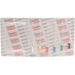 READYSTEEL K-Flexofiles kézi, Sortiment, 18 mm ISO 015-040, 6 darab