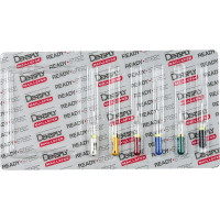 READYSTEEL K-file, kézi, Sortiment, 31 mm ISO 015-040, 6 darab