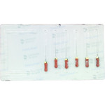 READYSTEEL K-file, kézi, 21 mm ISO 025, 6 darab