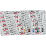 READYSTEEL K-file, kézi, Sortiment, 21 mm ISO 045-080, 6 darab