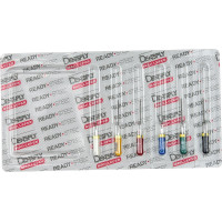 READYSTEEL K-file, kézi, Sortiment, 21 mm ISO 045-080, 6 darab