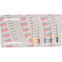 READYSTEEL K-file, kézi, Sortiment, 28 mm ISO 045-080, 6 darab