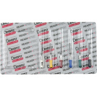 READYSTEEL K-file, kézi, Sortiment, 21 mm ISO 090-140, 6 darab