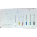 READYSTEEL K-file, kézi, Sortiment, 25 mm ISO 090-140, 6 darab