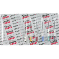 READYSTEEL K-file, kézi, Sortiment, 31 mm ISO 090-140, 6 darab