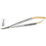 KKD® Schere TC Line nach Jacobsen - 1 db, 17 cm, gebogen, gezackt - 13631