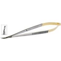 KKD® Schere TC Line nach Jacobsen - 1 db, 17 cm, gebogen, gezackt - 13631