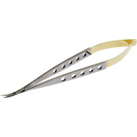 KKD® Schere TC Line nach Noyes - olló, ívelt, 17 cm