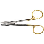 KKD® TC Line Kronen- und Goldschere - 1 db, gebogen - 13634