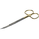 KKD® Schere TC Line nach Goldman Fox - 1 db, S-16c TC, 13 cm, gebogen, gezackt - 13659