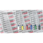 READYSTEEL Senseus Reamer Sortiment, kézi tágítás, 25 mm ISO 045-080, 6 darab