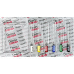 READYSTEEL Senseus Hedstroem Files Sortiment, 21 mm ISO 015-040, 6 darab