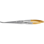 Nadelhalter nach Castroviejo LS - 1 db, LS1153TC/18, 180 mm, gebogen - LS1153TC/18
